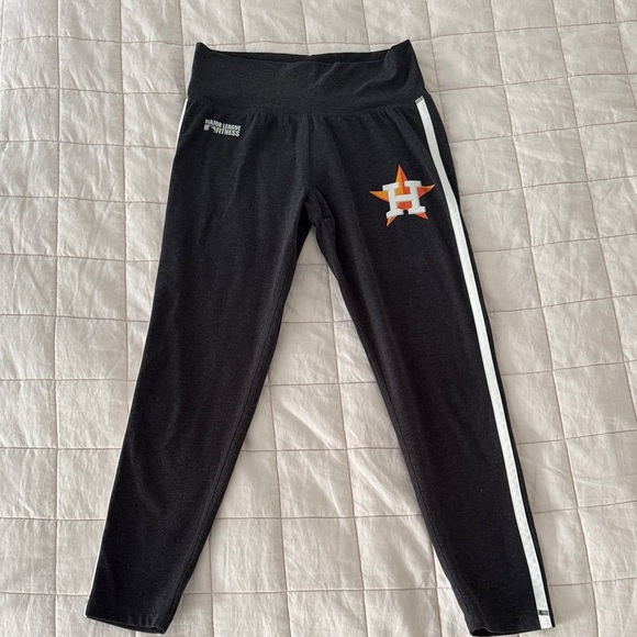 Houston Astros Women's Dark Grey Leggings Size M - Picture 1 of 8